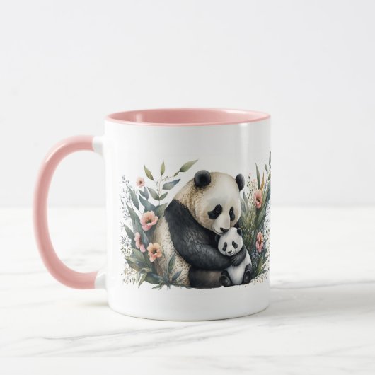 Mug Panda Mère et Petit (Gauche)