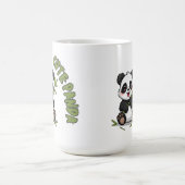 Mug Panda Mignon avec Bambou - Adorable  (Centre)