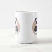 Mug Panda Mignon avec Café (Centre)