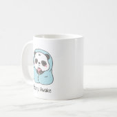 Mug Panda Mignon Avec Couverture À Peine Réveillé Jeu (Devant gauche)