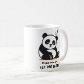 Mug Panda Mignon Endormi (Devant droit)