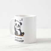 Mug Panda Mignon Endormi (Devant gauche)