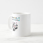 Mug Panda Mignon Gracieusement Désarçonné (Devant gauche)