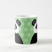 Mug Panda Mignon Point Vert (Centre)