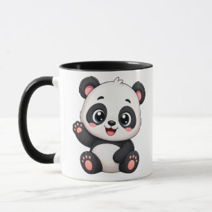 Mug Panda Mignon – Tasse à Café Panda de Dessin An