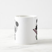 Mug Panda mignonne mangeant du riz du bol avec des bag (Centre)