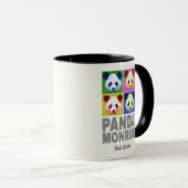 Mug Panda Monroe Ours Pop Art Portrait (Devant droit)