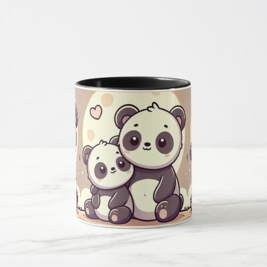 Mug Panda Moonlight Love (Centre)