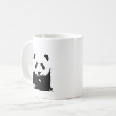 Mug Panda noir et blanc (Devant gauche)