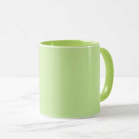 Mug Panda ours pâle vert pâle (Devant droit)