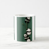 Mug Panda Pile-Up Bamboo Balance The Panda Ladder Clim (Centre)