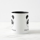 Mug Panda Plus de Café (Centre)
