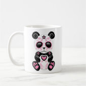 Mug Panda rose de sucre de zombi (Gauche)