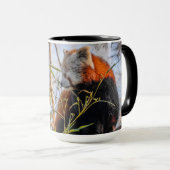 Mug Panda rouge (Devant droit)