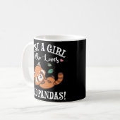 Mug Panda rouge (Devant gauche)
