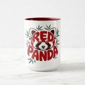 Mug Panda rouge (Centre)