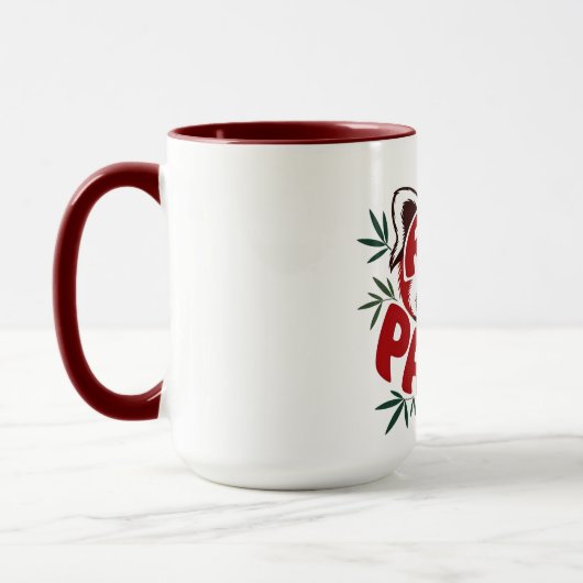 Mug Panda rouge (Gauche)