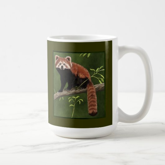 Mug Panda rouge (Droite)
