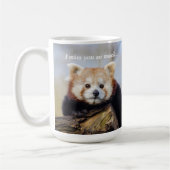 Mug Panda Rouge Mignonne Vous Manque Tellement (Gauche)