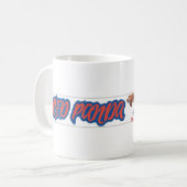 MUG PANDA ROUGE "ZZZ" (Devant gauche)