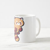 Mug Panda roux Magie (Devant droit)