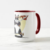 Mug Panda samouraï (Devant droit)