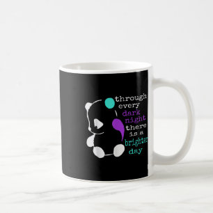 Mug Panda Semicolon Cadeau Prévention Suicide Sensibil