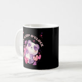 Mug Panda somptueux design de chemise de couchage (Devant gauche)