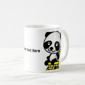 Mug Panda souriant (Devant droit)