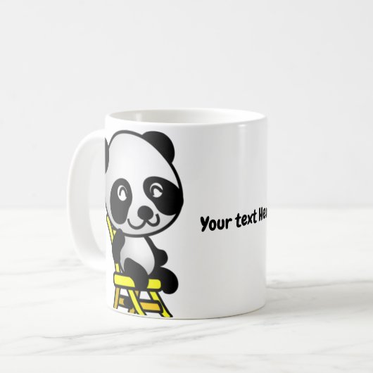 Mug Panda souriant (Devant gauche)