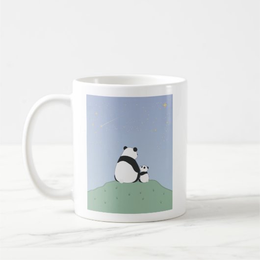 Mug Panda Sous Les Étoiles (Gauche)