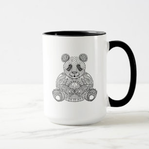 Mug Panda tribal inspiré
