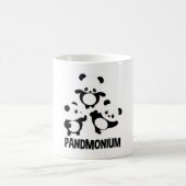 Mug Pandamonium TShirt Funny Panda Bear Pun Tee (Centre)