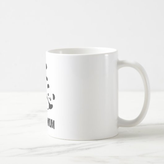 Mug Pandamonium TShirt Funny Panda Bear Pun Tee (Droite)