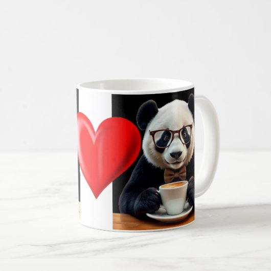 Mug Panda's Coffee Break (Devant droit)