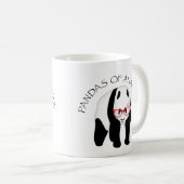 Mug Pandas de l'anarchie (Devant droit)