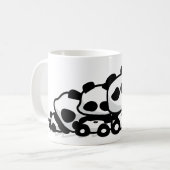 Mug Pandas de sommeil (Devant gauche)