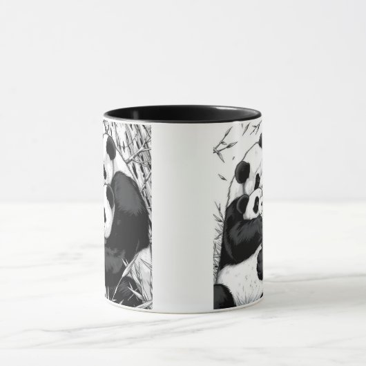 MUG PANDAS DE TRAVERS (Centre)