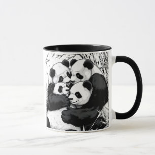 MUG PANDAS ENLACÉS