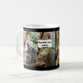 Mug Pandas ou Koalas - Qui sont plus mignons ? (Devant gauche)