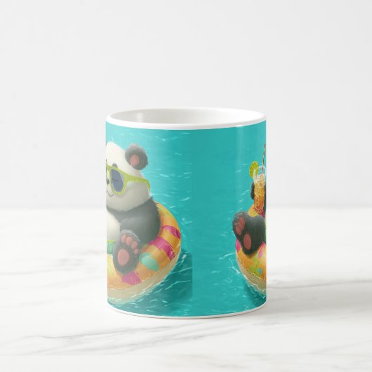 Mug Panda's Poolside Chill (Centre)