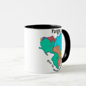 Mug Pangea Continents Cuddin Multicolor (Devant droit)