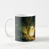 Mug pangolin dans un environnement forestier, recroque (Gauche)