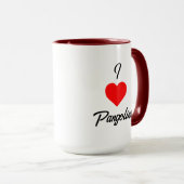 Mug Pangolins du coeur (Devant droit)