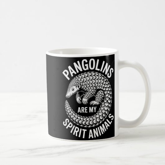 Mug Pangolins Srit Animals Funny Pangolin  (Droite)