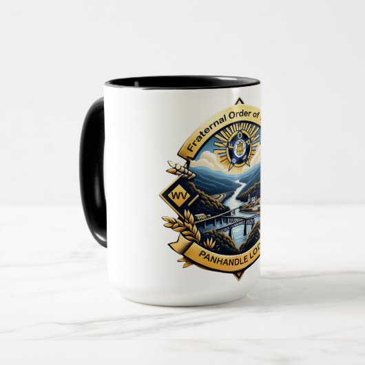Mug Panhandle Lodge 83 (Devant gauche)