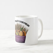 Mug Panier avec trois citrouilles (Devant droit)