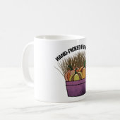 Mug Panier avec trois citrouilles (Devant gauche)