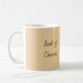 Mug Panier Bol de Cerises (Gauche)