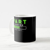 Mug Panier Chargement amusant Farting (Devant gauche)